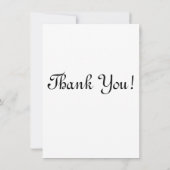 Schnauzer - Dank u - kaart (Achterkant)