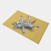 Schnauzer deurmat (Schuin)