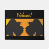 Schnauzer Deurmat (Voorkant)