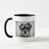 Schnauzer Dog Coffee Mok (Links)
