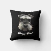 Schnauzer Dog Creëer Your Ewn Kussen (Voorkant)