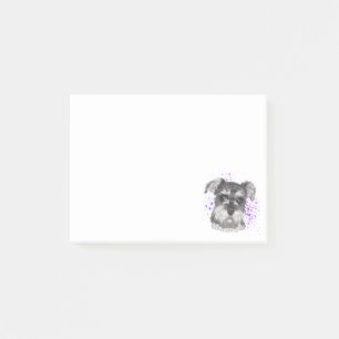 Schnauzer Dog Drawing Post-it® Notes