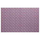 Schnauzer dog en wine paars stof (Yard (91,4 cm))