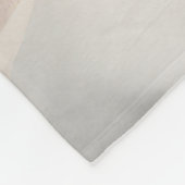 Schnauzer Dog in sneeuwkerst Fleece Deken (Hoek)