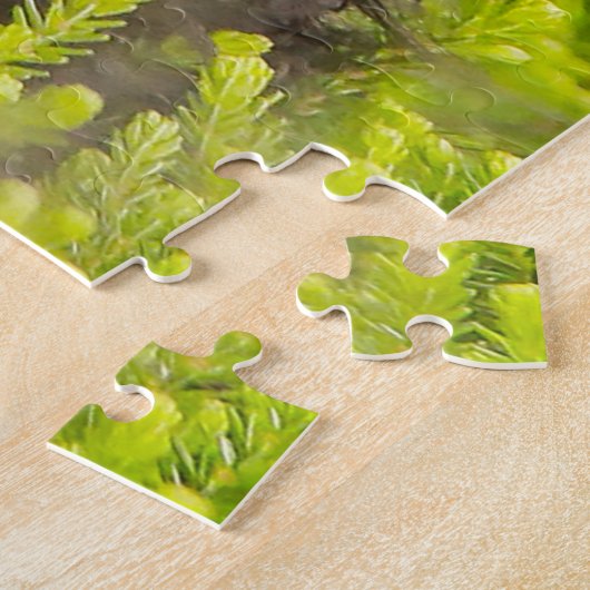 Schnauzer Dog Jigsaws. Legpuzzel (Zijkant)