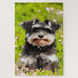 Schnauzer Dog Jigsaws. Legpuzzel