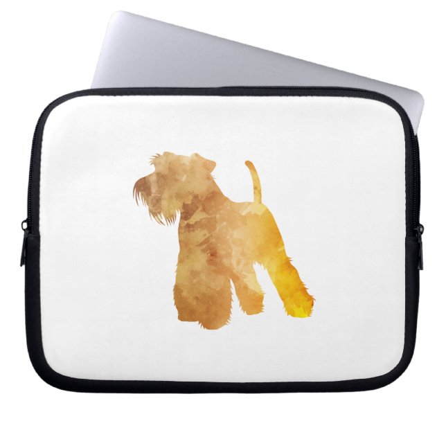 Schnauzer Dog Laptop Sleeve (Voorkant)