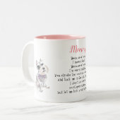 Schnauzer Dog Mok (Voorkant links)