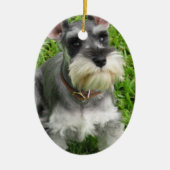 Schnauzer Dog Ornament (Voorkant)