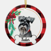 Schnauzer Dog Ornament (Voorkant)