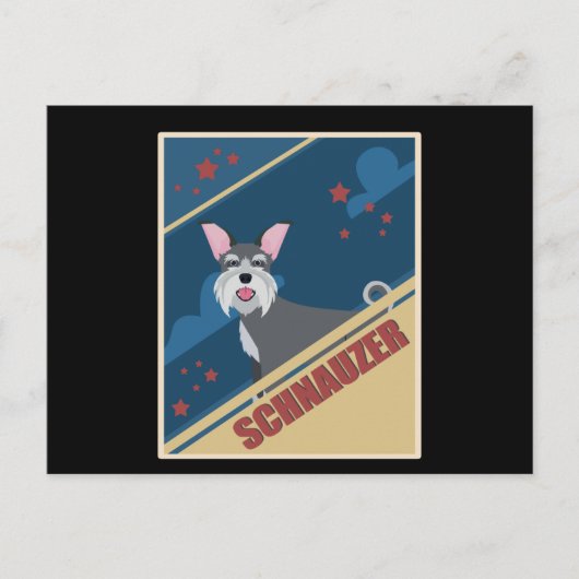 Schnauzer | Dog Owner Schnauzers Briefkaart (Voorkant)