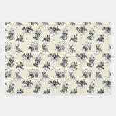 Schnauzer Dog Pattern Inpakpapier Vel (Voorkant)