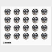 Schnauzer Dog Sticker (Vel)
