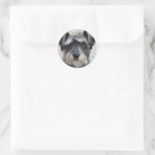 Schnauzer Dog Sticker (Tas)
