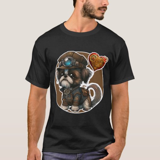 Schnauzer Dog T-Shirt (Voorkant)