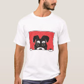 Schnauzer Dog T-shirt (Voorkant)