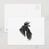 Schnauzer dog, tony fernandes briefkaart (Voorkant / Achterkant)