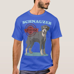 Schnauzer Dog van de koelste haveneigenaar Schnauz T-shirt