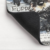 Schnauzer Dreams Print Muismat (Hoek)