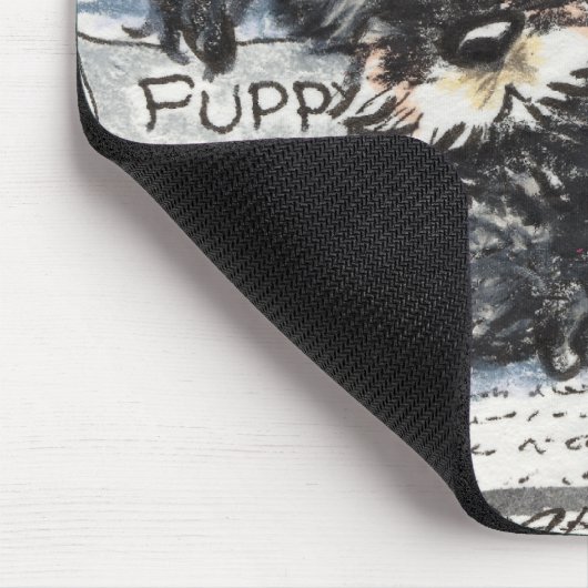 Schnauzer Dreams Print Muismat (Hoek)