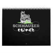 Schnauzer eigenaar Lover Kalender (Hoes)