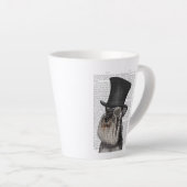 Schnauzer, Formele hond en Pet Latte Mok (Rechterhoek)