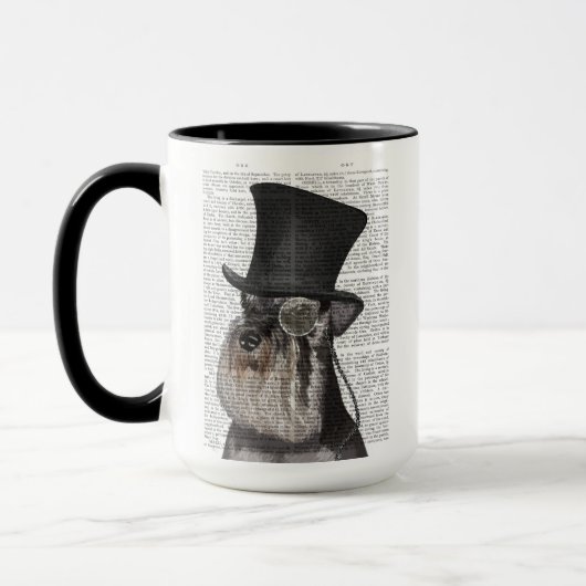 Schnauzer, Formele hond en Pet Mok (Links)