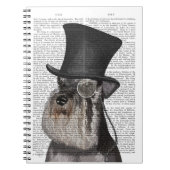 Schnauzer, Formele hond en Pet Notitieboek (Voorkant)