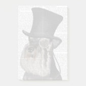 Schnauzer, Formele hond en Pet Post-it® Notes (Voorkant)