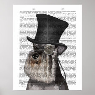Schnauzer, Formele hond en Pet Poster