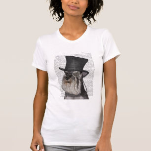 Schnauzer, Formele hond en Pet T-shirt