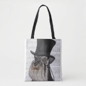 Schnauzer, Formele hond en Pet Tote Bag (Voorkant)