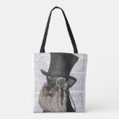 Schnauzer, Formele hond en Pet Tote Bag (Achterkant)