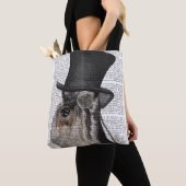 Schnauzer, Formele hond en Pet Tote Bag (Dichtbij)