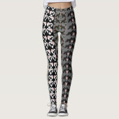 Schnauzer Fun Leggings (Voorkant)