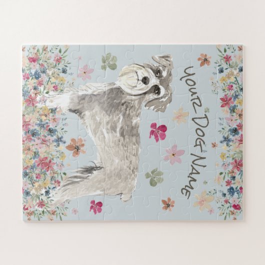 Schnauzer German Dog Legpuzzel (Horizontaal)