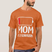 Schnauzer geschenken voor vrouwen honden dieren gr t-shirt (Voorkant)