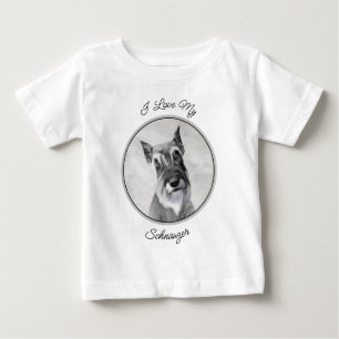 Schnauzer (Giant) - Cute Original Dog Art