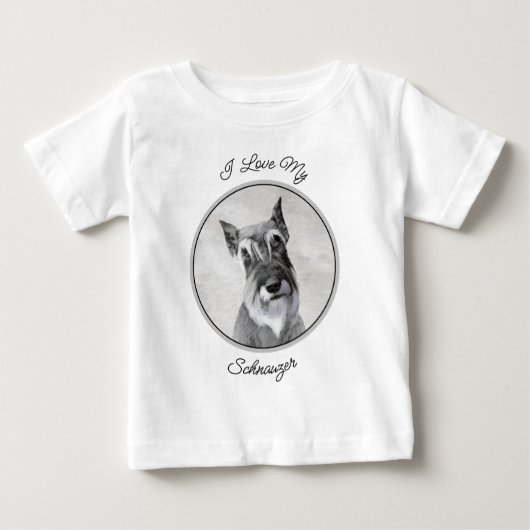 Schnauzer (Giant) - Cute Original Dog Art (Voorkant)