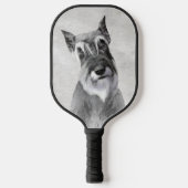 Schnauzer (Giant) - Cute Original Dog Art Pickleball Paddle (Voorkant)