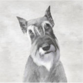 Schnauzer (Giant) - Cute Original Dog Art Sticker (Voorkant)