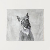 Schnauzer (Giant) - Cute Original Dog Art Wandkleed (Voorkant (horizontaal))