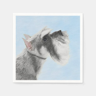 Schnauzer (Giant, Standard) schilderen - Dog Art Servet