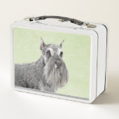 Schnauzer (Giant, Standard) Schnauzer - Dog Art (Achterkant)