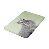 Schnauzer (Giant, Standard) Schnauzer - Dog Art Badmat (Gekanteld)