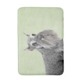 Schnauzer (Giant, Standard) Schnauzer - Dog Art Badmat (Voorkant Verticaal)