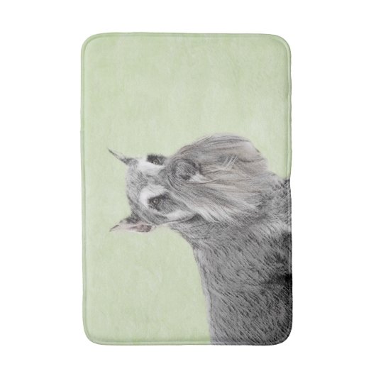 Schnauzer (Giant, Standard) Schnauzer - Dog Art Badmat (Voorkant Verticaal)