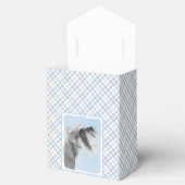 Schnauzer (Giant, Standard) Schnauzer - Dog Art Bedankdoosjes (Geopend)