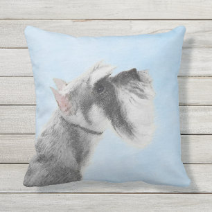 Schnauzer (Giant, Standard) Schnauzer - Dog Art Buitenkussen