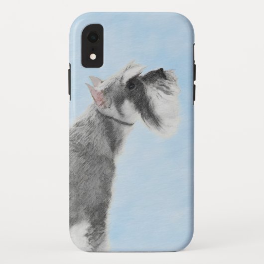 Schnauzer (Giant, Standard) Schnauzer - Dog Art Case-Mate iPhone Case (Achterkant)